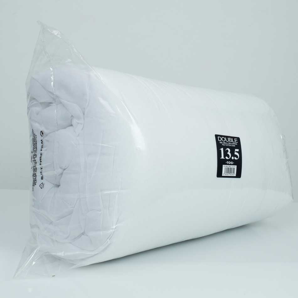 Picture of a cream double duvet
