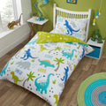 BEDDING SET - Roarsome Blue Bed Set