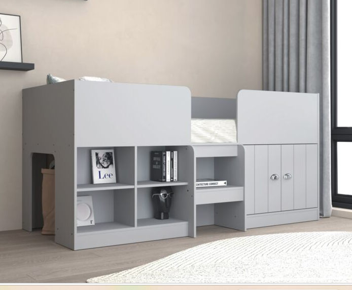 Cabin bed frame